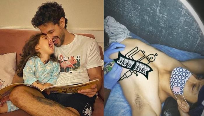 Kunal Kemmu Gets His Little Girl Inaaya Naumi Kemmu's Name Tattooed As She  Is 'Closest To His Heart'