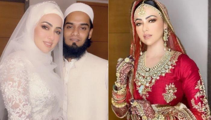 New Bride Sana Khan Spends Quality Time With Hubby Mufti Anas Sayied New Bride Sana Khan Spends Quality Time With Hubby Mufti Anas Sayied