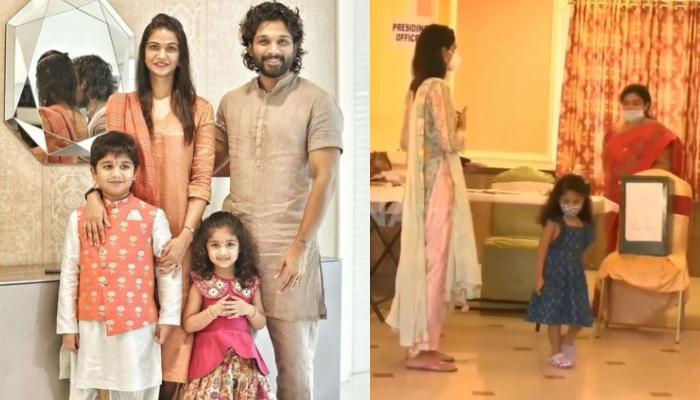 Allu Arjun S Wife Sneha Reddy And Their Daughter Arha S Finger Game Video Is Mom Daughter Goals We all know they are the one of the most stunning couples in telugu film industry. allu arjun s wife sneha reddy and