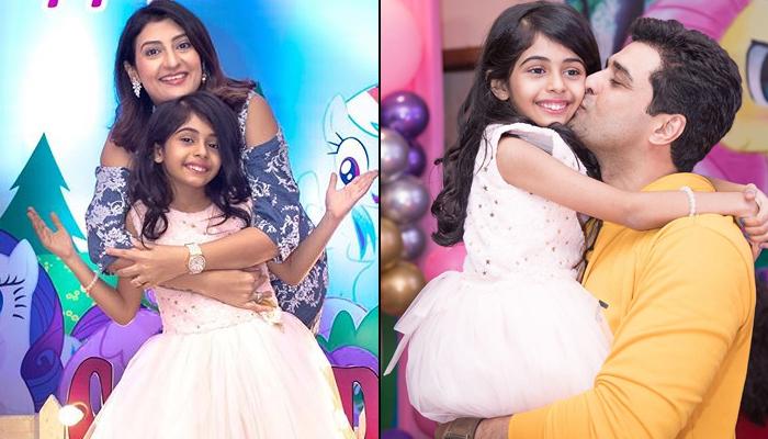 Juhi Parmar And Ex-Husband Sachin Shroff Come Together To Celebrate Daughter Samairra's 7th Birthday