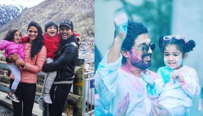 Allu Arjun Posts An Adorable Video Of His 'Bae', Allu Arha, Shares Glimpses  Of Father-Daughter Love
