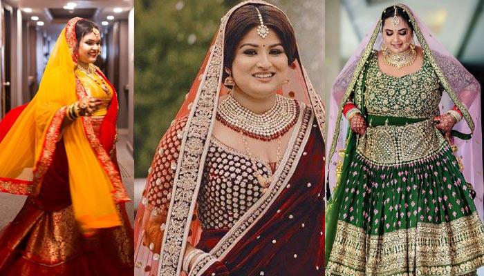 lehenga for plus size bride