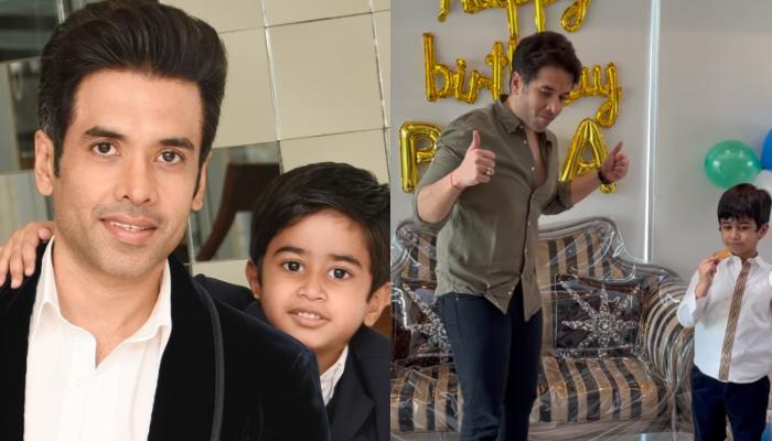 Tusshar Kapoors 5 Year Old Son Laksshya Arranges A Special Surprise