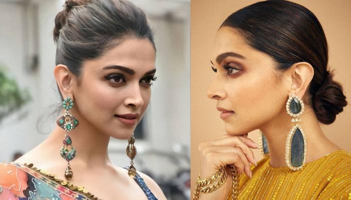 From 'Chaandbaalis' To 'Amrapali' Earrings, Deepika Padukone Sets A Trend  With Long Statement Studs