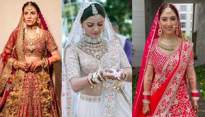 Television Actresses' Bridal Look On Their Wedding Day, From Shraddha Arya  To Disha Parmar