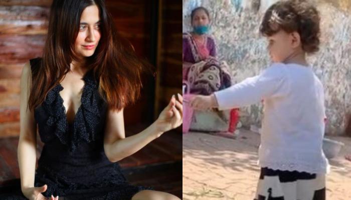 Sanjeeda Shaikh's Daughter, Ayra Fearlessly Feeds An Animal, Actress Calls  Her 'Mine' [See Video]