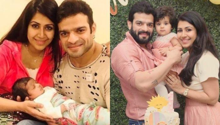 Karan Patel And Ankita Bhargava's 7 Months Old Daughter, Mehr Performed Yoga With Parents [Pictures]