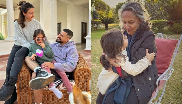 Soha Ali Khan’s Daughter, Inaaya Naumi Kemmu Celebrates A Cosy New Year With Her Parents And ‘Nani’