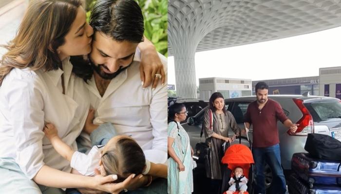 Kajal Aggarwal Lauded By Netizens For Not Hiding Her Baby Boy, Neil’s Face Like Other B-Town Celebs