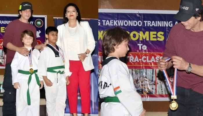 Shah Rukh Khan's Son, AbRam Wins Taekwondo Competition, Proud Daddy Honours Him With A Medal