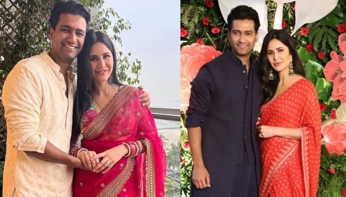 Katrina Kaif And Vicky Kaushal Look Like A Match Made-In-Heaven At Ramesh Taurani's Diwali Party
