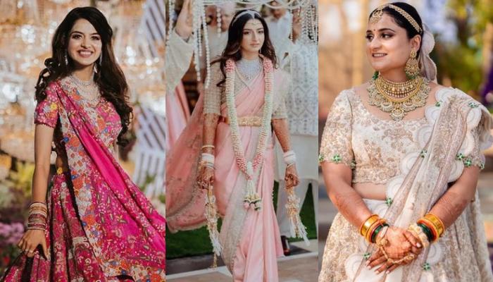 8 Anamika Khanna Brides Who Stole The Show On Their Wedding Day With Their Rare Lehengas And Sarees