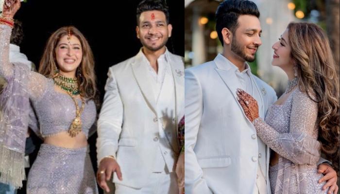 Sonarika Bhadoria Shares Astonishing Glimpses From Her ‘Roka’ Ceremony, Stuns In A Silver Outfit