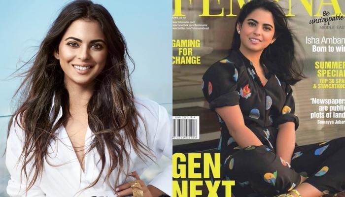 Isha Ambani Donned Rs. 45K Worth Jumpsuit Paired With Sandals Worth Rs. 74K For 2015 Femina Shoot