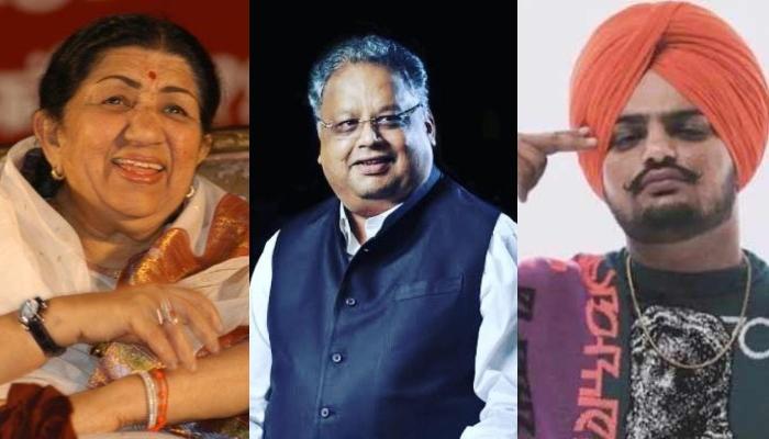 Lata Mangeshkar, Rakesh Jhunjhunwala, Sidhu Moosewala, And More