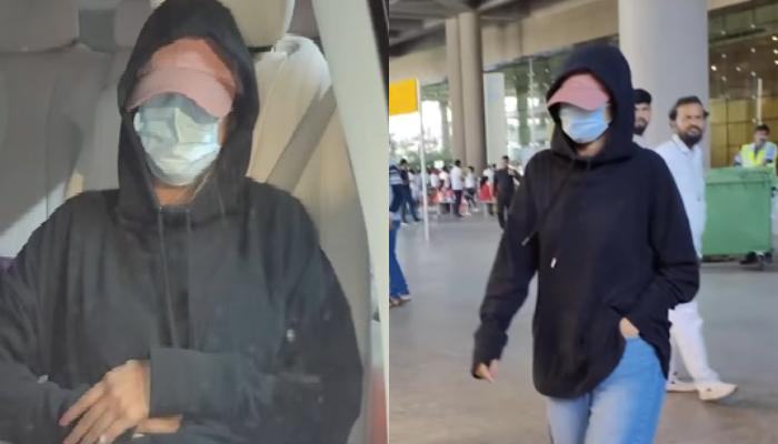 Shehnaaz Gill Spotted Covering Her Face At The Airport, Fans React ‘Kuch Zyada Natak Ho Raha’