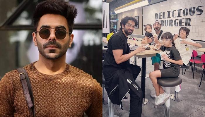 Aparshakti Khurana’s ‘Beti’, Arzoie Steal Hearts As He Shares A Pic With Ayushmann And Their Kids