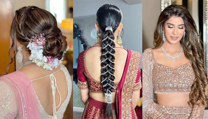 Easy hairstyle for saree| Hairstyle for girls| saree hairstyles for medium  hair| Preity Neereekshan - YouTube