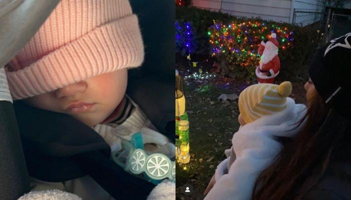 Priyanka Chopra’s Baby, Malti Enjoys Cosy Christmas Stroll In New Jersey, Dons A Cutesy White Jacket