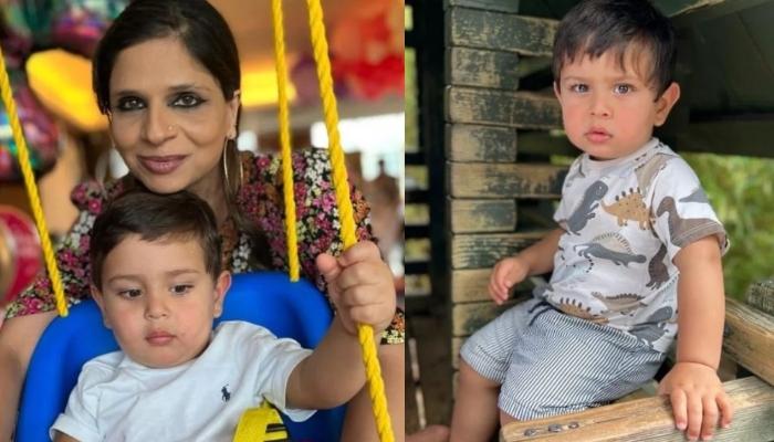 Saba Ali Khan Posts A Photo Of Jehangir As He Takes A Camel Ride, His Oversized Boots Are Unmissable