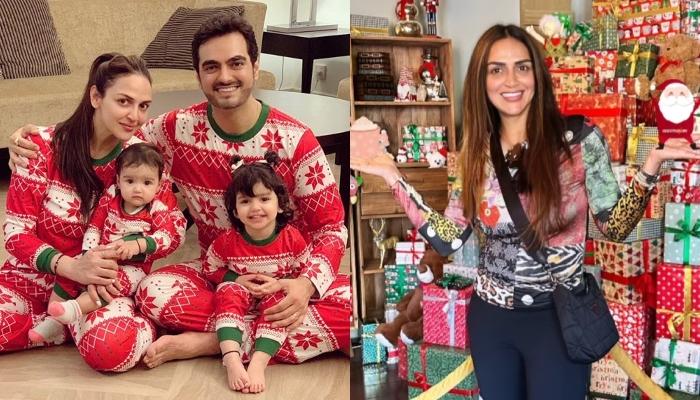 Esha Deol Takes Daughters, Radhya And Miraya For Christmas Shopping, They Twin In Matching Outfits