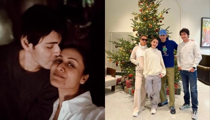 Mahesh Babu Enjoys A Vacation With Wife, Namrata And Their Kids In Switzerland Ahead Of New Year