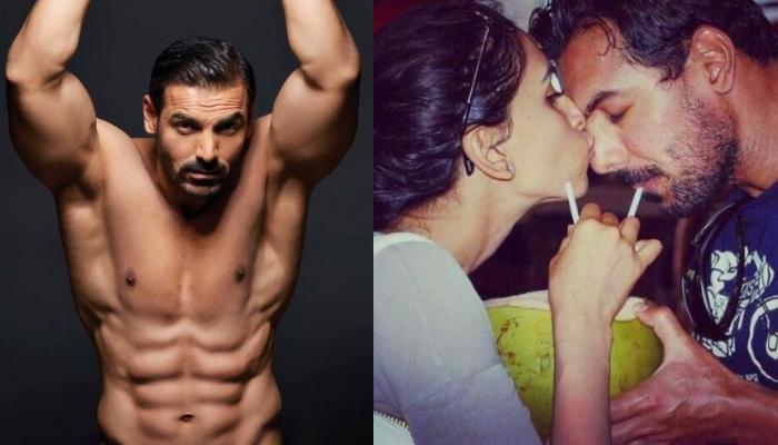 John Abraham Looks Unrecognisable In Rare Family Photo With His Wifey, Priya Runchal