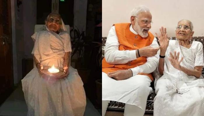 Narendra Modi’s Mother, Heeraben Modi Passes Away At 100, The Doting Son Pens A Heartfelt Tribute