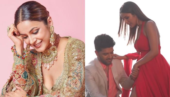 Shehnaaz Gill Stops Guru Randhawa From Covering Up Her Legs, Fans Laud Their Sizzling Chemistry