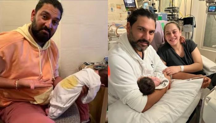 Yuvraj Singh Shares Super Cute Glimpses Of Himself Acing Daddy Duties With His Newborn Son [Video]