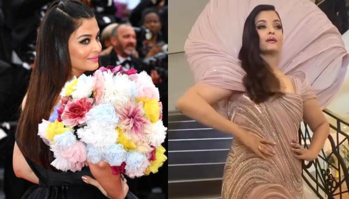 Cannes 2017 : ब्लश पिंक मरमेड गाउन पहन हॉट लुक में नजर आई Aash - cannes  2017 aishwarya rai bachchan seen in the hot look of blush pink gown-mobile