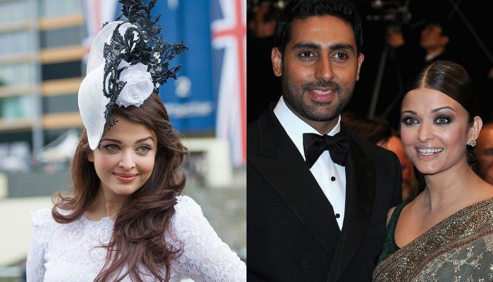 Aishwarya Rai And Abhishek Bachchan Pose With Their Daughter, Aaradhya At Cannes X LOreal Dinner