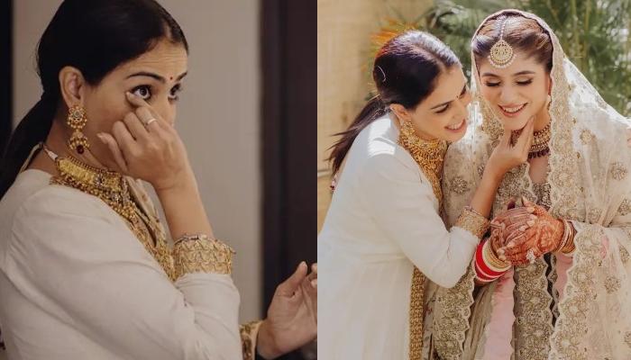 Genelia Deshmukh Turns Bridesmaid For BFF's Wedding, Looks Cute As She Puts  'Kaala Teeka' On Bride