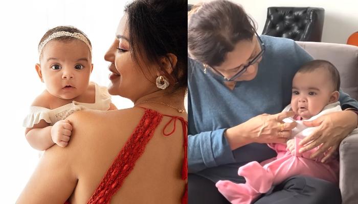 Debina Bonnerjee Shares Glimpses Of Her Baby Girl, Lianna As She Learns To Crawl And Eat Solid Food
