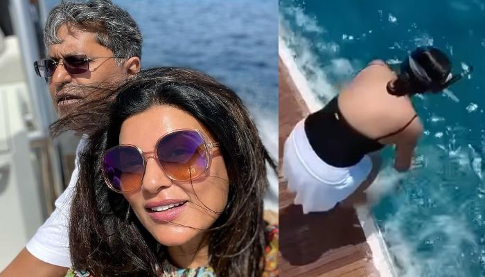 Sushmita Sen Shares A Video Of Her Dive In Mediterranean Sea, Beau, Lalit Modi Calls Her 'Hot'