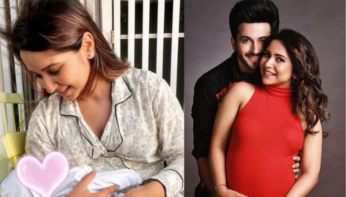 New Mommy, Vinny Arora Pampers Her 22-Days-Old Baby Boy To Sleep, He Looks Cute In A Blue Swaddle