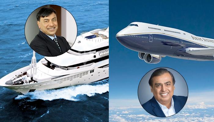 Ratan Tata's Dassault Falcon 2000 - Ambani's Jets, Mittal's Yachts:  Luxurious Rides Of The Ultra-Rich