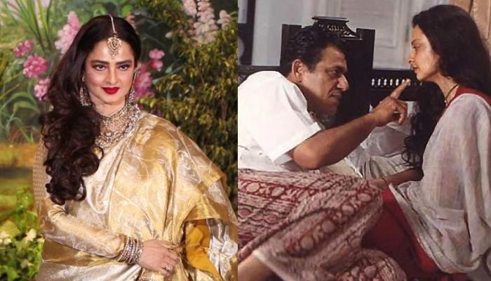 When Rekha And Om Puri Got Physical For Real While Shooting A Love-Making  Scene On A Chair