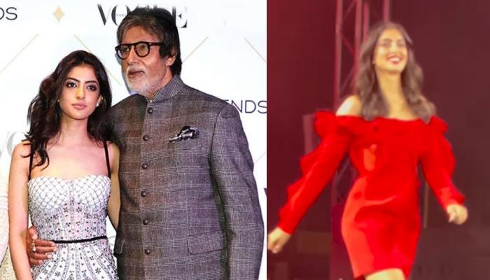 Read more about the article Amitabh Bachchan’s Granddaughter, Navya Raises The Temperature With Her Fiery Runway Debut At PFW