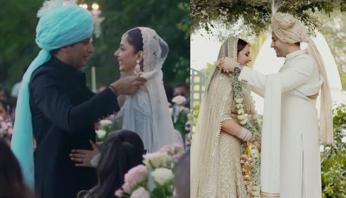 Read more about the article Mahira Khan’s Nikah With Salim Karim, Netizens Troll Her For Copying Moments From Bollywood Weddings