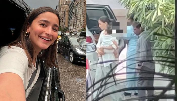 Alia Bhatt Takes Her 11-Month-Old Baby Girl, Raha For Day Out, Styles Her Hair In Fountain Ponytail