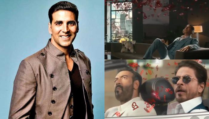 Akshay Kumar's Video From Vimal Ad With SRK And Ajay Devgn Resurfaces, Netizen Reacts