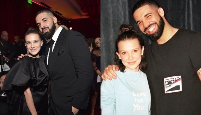 Is It A Budding Friendship Or More Between 36-Year-Old Drake And 19-Year-Old Millie Bobby Brown?