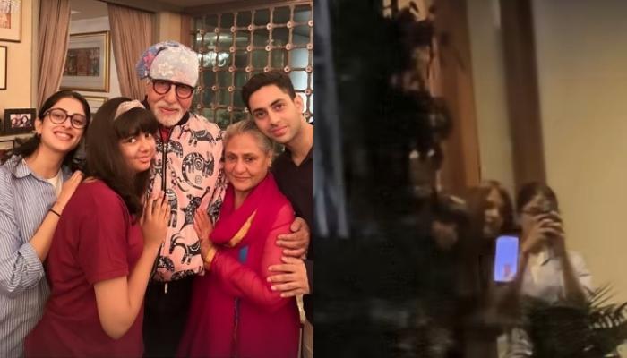 Read more about the article Aishwarya Rai Bonds With Navya Naveli At Amitabh Bachchan’s B’Day, Ends Rumours About Family Feud