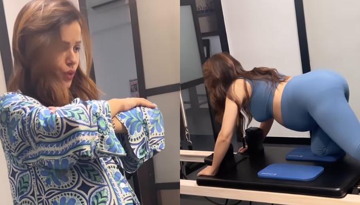 Rubina Dilaik Shares Glimpses Of Her Fitness Journey During Pregnancy, Hits Gym With Baby Bump