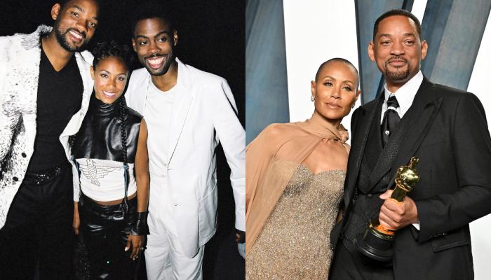 Will Smith Reportedly Slapped Chris Rock At The 2022 'Oscars' For Asking Jada Pinkett For A Date