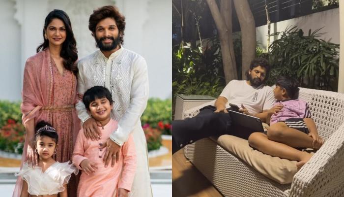 You are currently viewing Allu Arjun’s Wife, Sneha Gives Sneak Peek Into Their Lavish ‘Allu’ Garden As He Spends Time With Son