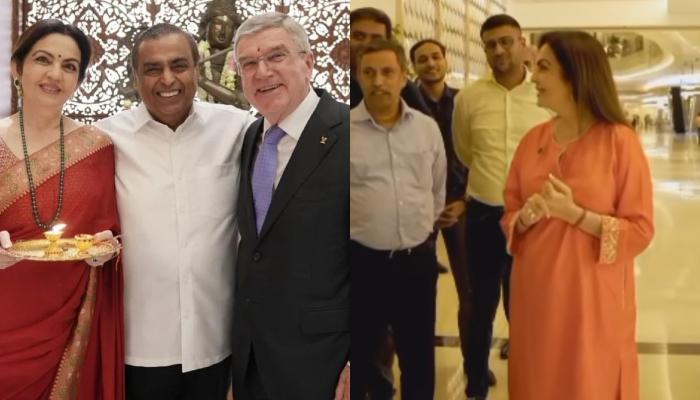 Read more about the article Nita Ambani Looks After The Preparations For 141st IOC Session At NMACC, Calls It A ‘Happy Moment’
