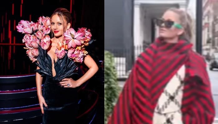 Natasha Poonawalla Raises The Temperature In A Red-And-Black Striped Coat Worth Rs. 4.55 Lakhs