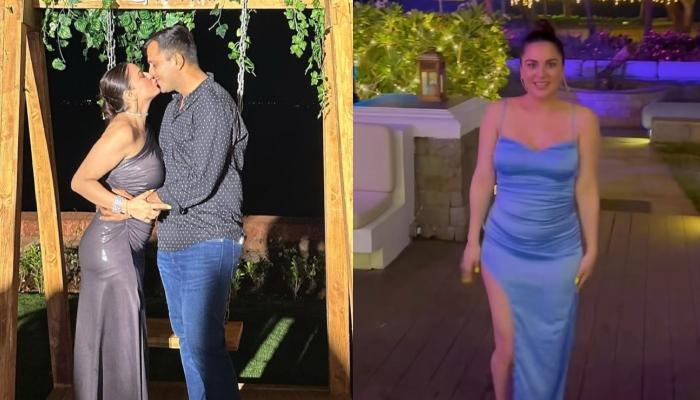 Shraddha Arya Dances Her Heart Out In A Risque Thigh-High Slit Dress, Netizen Says ‘She Is Pregnant’
